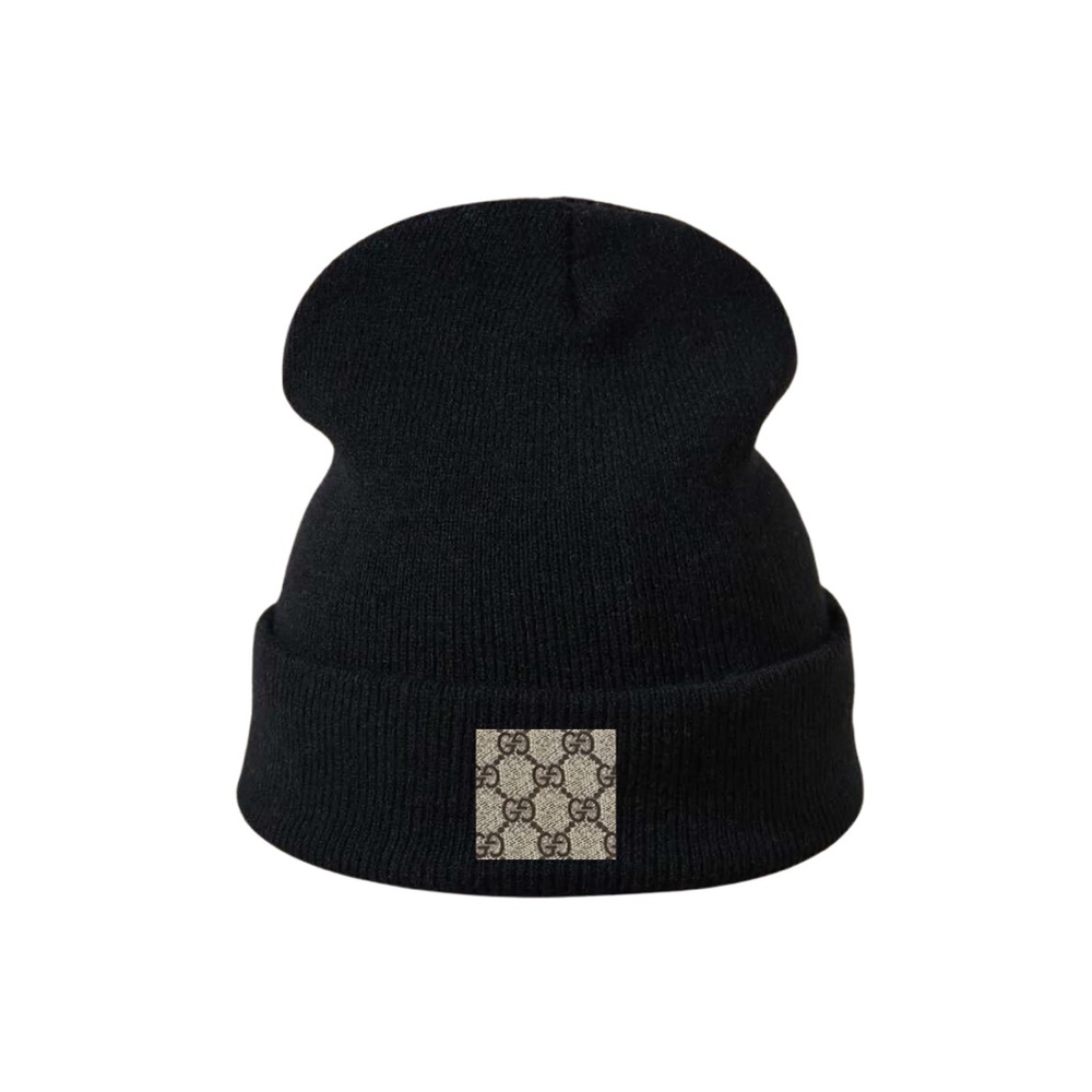 Custom Gucci Toque/Hat - Black